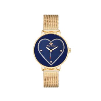 Rose Gold Fashion Analog Watch with Rhine Stone Facing One Size Women