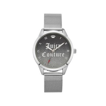 Silver Stainless Steel Mesh Fashion Watch One Size Women