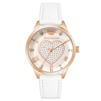 Rose Gold Analog Quartz Fashion Watch with Rhine Stone Facing One Size Women