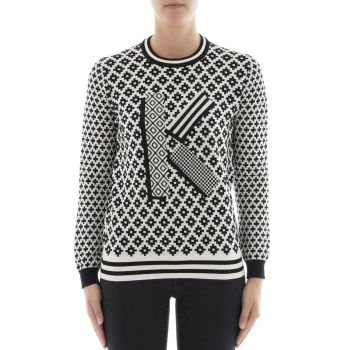 Iconic Kenzo Sweater with All-Over Design XL Women