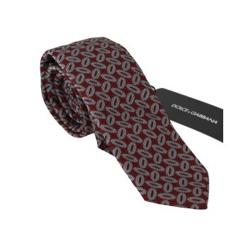 Exclusive Dolce & Gabbana Silk Neck Tie One Size Men