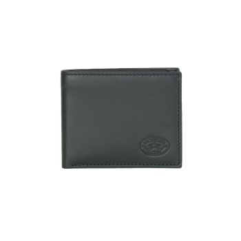 Minimalist Black Wallet with Tucuman Theme One Size Men