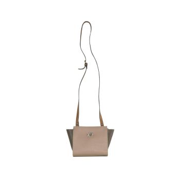 La Martina Women's Beige Leather Crossbody Bag - One Size