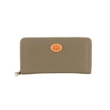 La Martina Double Zip Closure Purse with Logo Detail and Interior Card Holder One Size Women