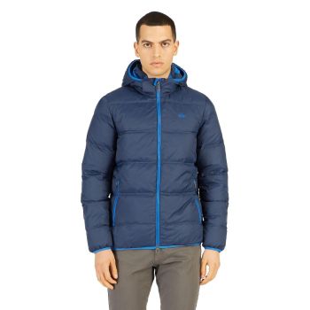 La Martina Padded Jacket with Front Zip Closure L Men