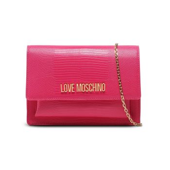 Love Moschino Women's Fuchsia Artificial Leather Crossbody Bag - One Size