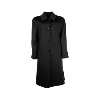 Loro Piana Virgin Wool Four Button Coat 42 IT Women