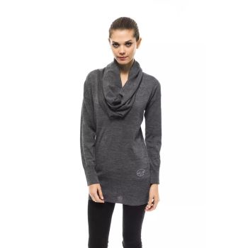 Montana Blu Women's Gray Wool Sweater - 42 IT