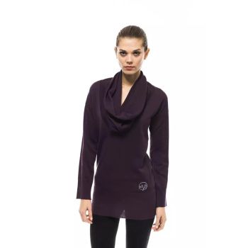 Montana Blu Women's Purple Wool Sweater - 42 IT