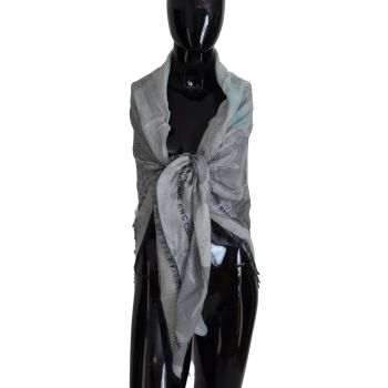 CNC Costume National Womens Fringed Scarf One Size Women