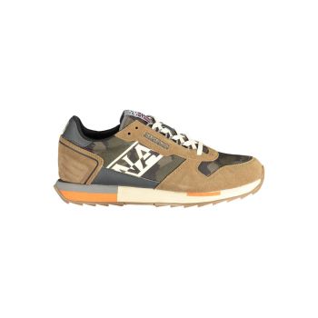 Napapijri Men's Beige Polyester Sneaker - 45 EU