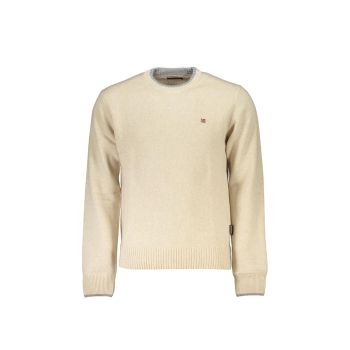 Napapijri Men's Beige Fabric Shirt - L