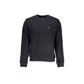 Napapijri Men's Black Cotton Sweater - L