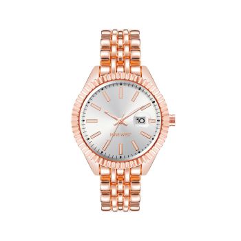 Rose Gold Fashion Quartz Watch One Size Women