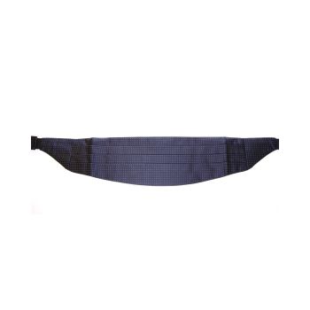 Dolce & Gabbana Silk Cummerbund with Polka Dots 46 IT Men