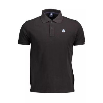 North Sails Men's Black Cotton Polo Shirt - L