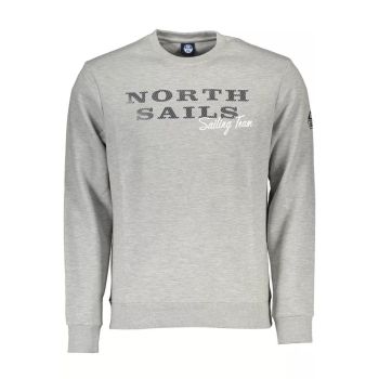 North Sails Men's Gray Cotton Sweater - XL