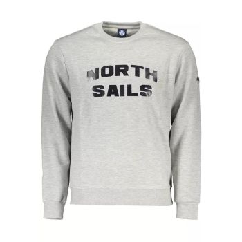 North Sails Men's Gray Cotton Sweater - M