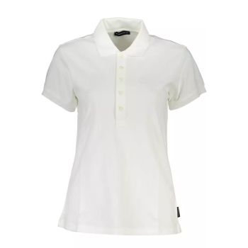 North Sails Men's White Cotton Polo Shirt - M