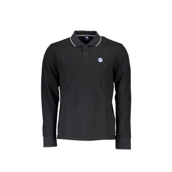 North Sails Men's Black Cotton Polo Shirt - M