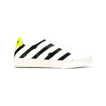 Spray Paint Effect Off-White Sneakers 40 EU Women