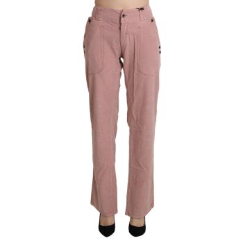 Ermanno Scervino High Waist Straight Trouser Pants 44 IT Women