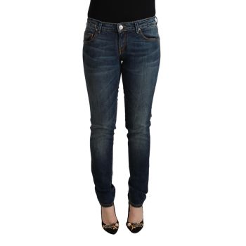 Authentic ACHT Slim Fit Jeans with Zipper Closure W26 US Women