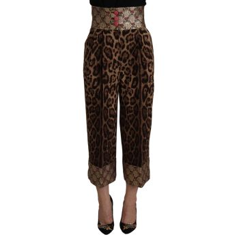 Dolce & Gabbana Dress High Waist Cropped Pants 38 IT Women