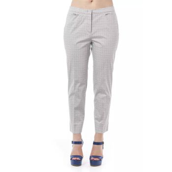 Geometric Pattern Regular Fit Trousers 50 IT Women