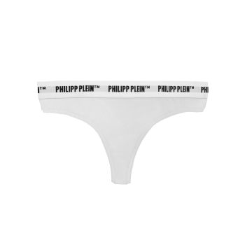 Philipp Plein Womens Thong - Elastic Logo Two-Piece Pack XL Women