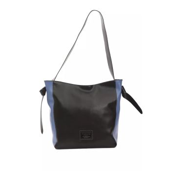 Adjustable Leather Shoulder Bag with Logo Detail and Dustbag Included One Size Women