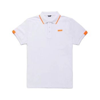 Refrigiwear Men's White Cotton Polo Shirt - 2XL