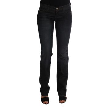 Costume National Women's Dark Blue Cotton Slim Fit Jeans - W26 US