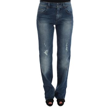 Authentic Ermanno Scervino Slim Fit Jeans with Straight Legs W28 US Women