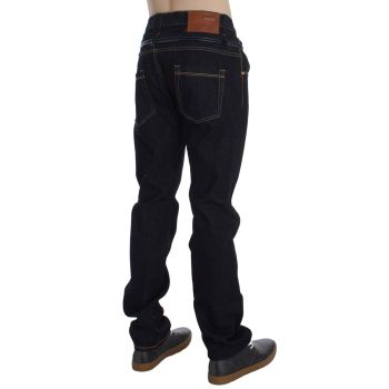 ACHT Regular Straight Fit Mens Jeans - Blue W34 US Men