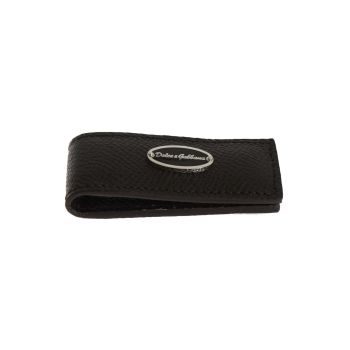 Dolce & Gabbana Leather Money Bar Clip One Size Men