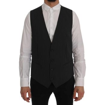 Dolce & Gabbana Staff Single Breasted Waistcoat Vest 52 IT Men