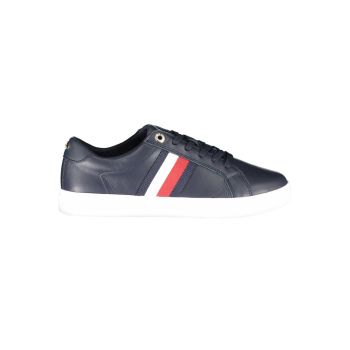 Tommy Hilfiger Women's Blue Cotton Sneaker - 38 EU