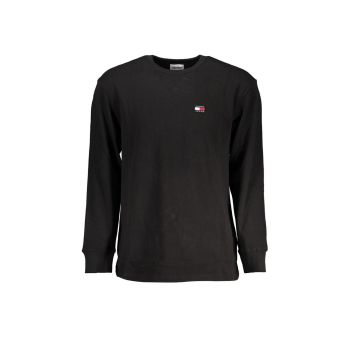 Tommy Hilfiger Men's Black Cotton T-Shirt - L