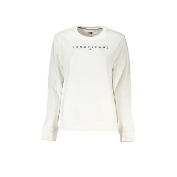 Tommy Hilfiger Women's White Cotton Sweater - L