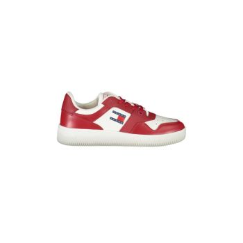 Tommy Hilfiger Men's Pink Polyester Sneaker - 40 EU