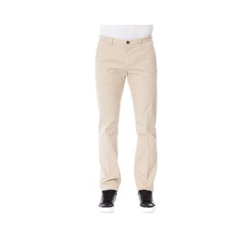 Trussardi Men's Beige Cotton Jeans & Pant - W52 US