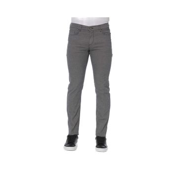 Trussardi Jeans Men's Gray Cotton Jeans & Pant - W38 US