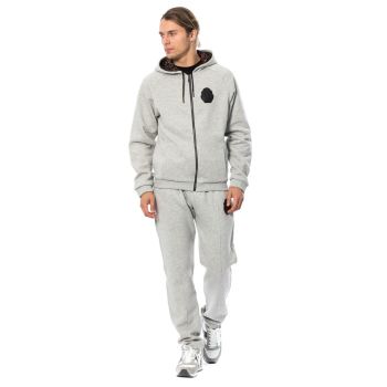 Billionaire Italian Couture Sweatsuit with Hooded Sweater and Elasticated Pants 4XL Men