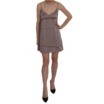 PINK MEMORIES Spaghetti Strap A-line Mini Dress 46 IT Women