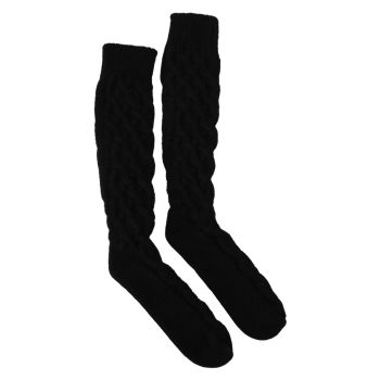 Authentic Dolce&Gabbana Over the Calf Knit Socks One Size Women