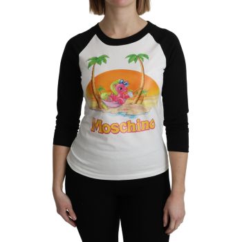 My Little Pony Crew Neck T-shirt 3/4 Sleeve Top 44 IT Women