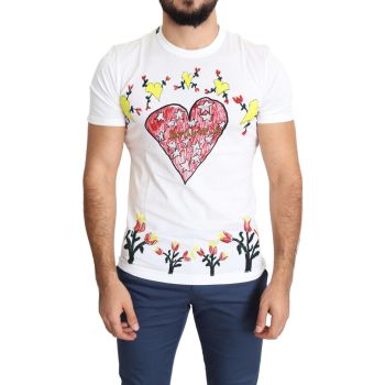 Saint Valentine Print Crew Neck Short Sleeves T-shirt 44 IT Men