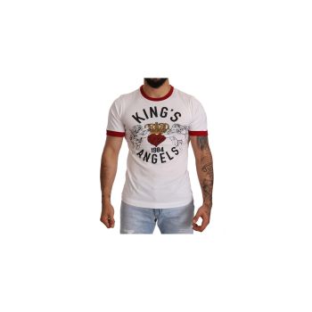 KINGS ANGELS T-shirt by Dolce & Gabbana 44 IT Men