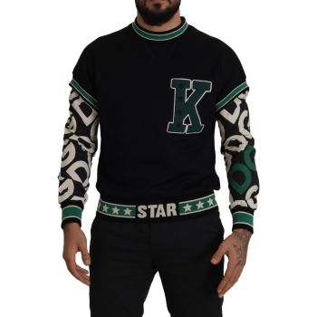 100% Authentic Dolce & Gabbana Crewneck Pullover Sweater with Logo Details XS Men